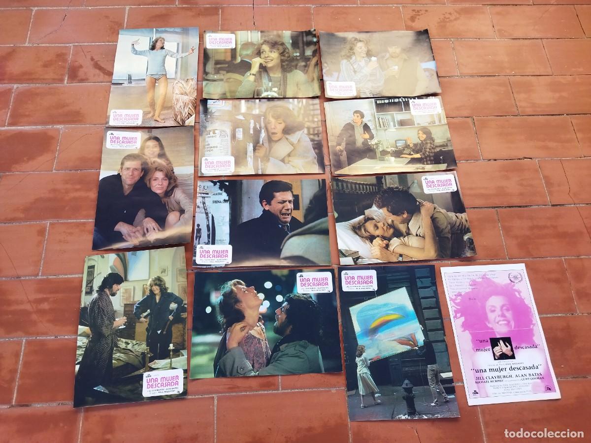 Cinema: fotocromos 10 de cine movie set +GUIA ver fotos UNA MUJER DESCASADA jill clayburgh alan bates