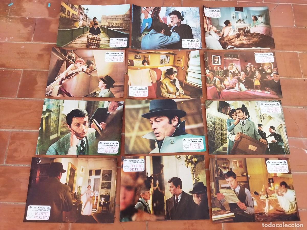 Cinema: fotocromos 12 de cine movie set+GUIA completo ver fotos EL OTRO SR.KLEIN alain delon joseph losey