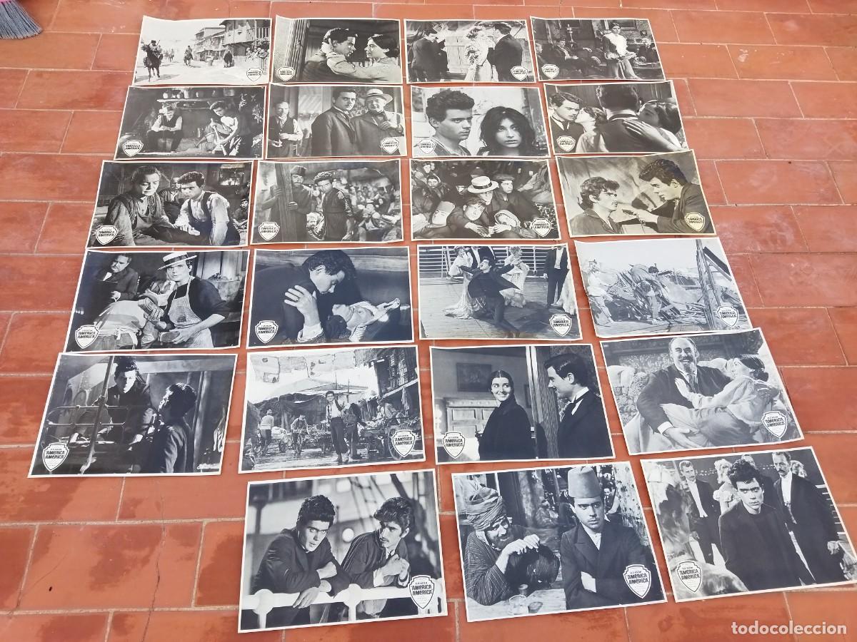 Cinema: fotocromos 23 de cine movie set ver fotos AMERICA AMERICA a&ntilde;o 1964 stathis giallelis elia kazan