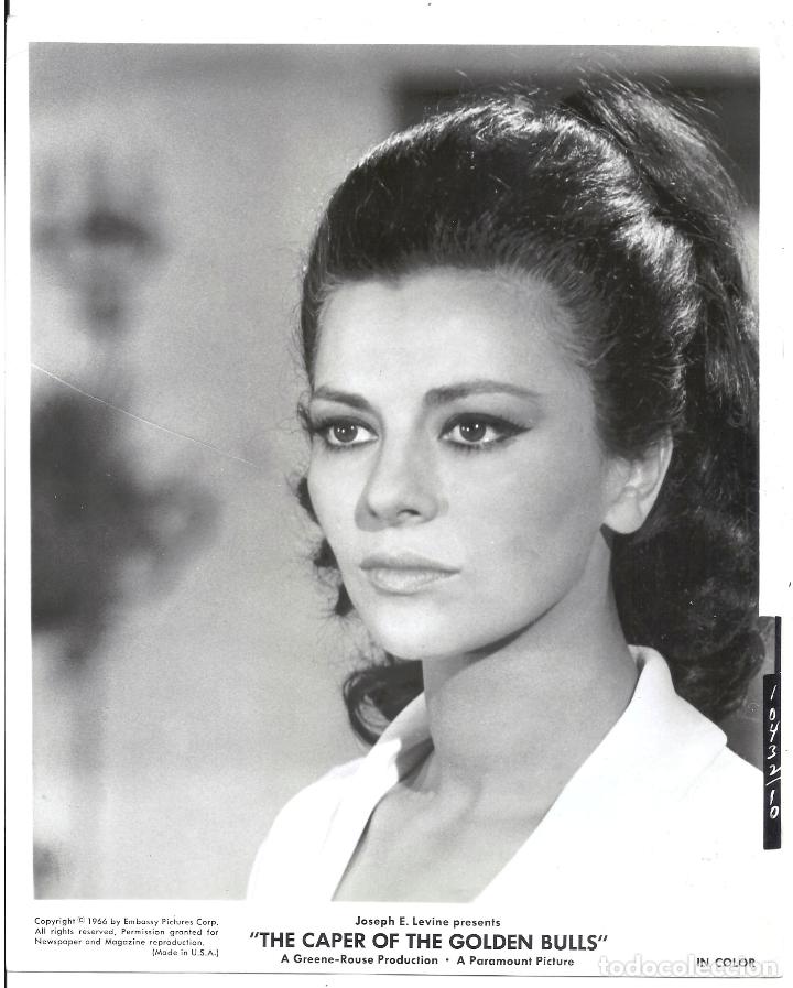 Cinema: F33946 GIOVANNA RALLI CARNAVAL DE LADRONES FOTO B/N ORIGINAL AMERICANA