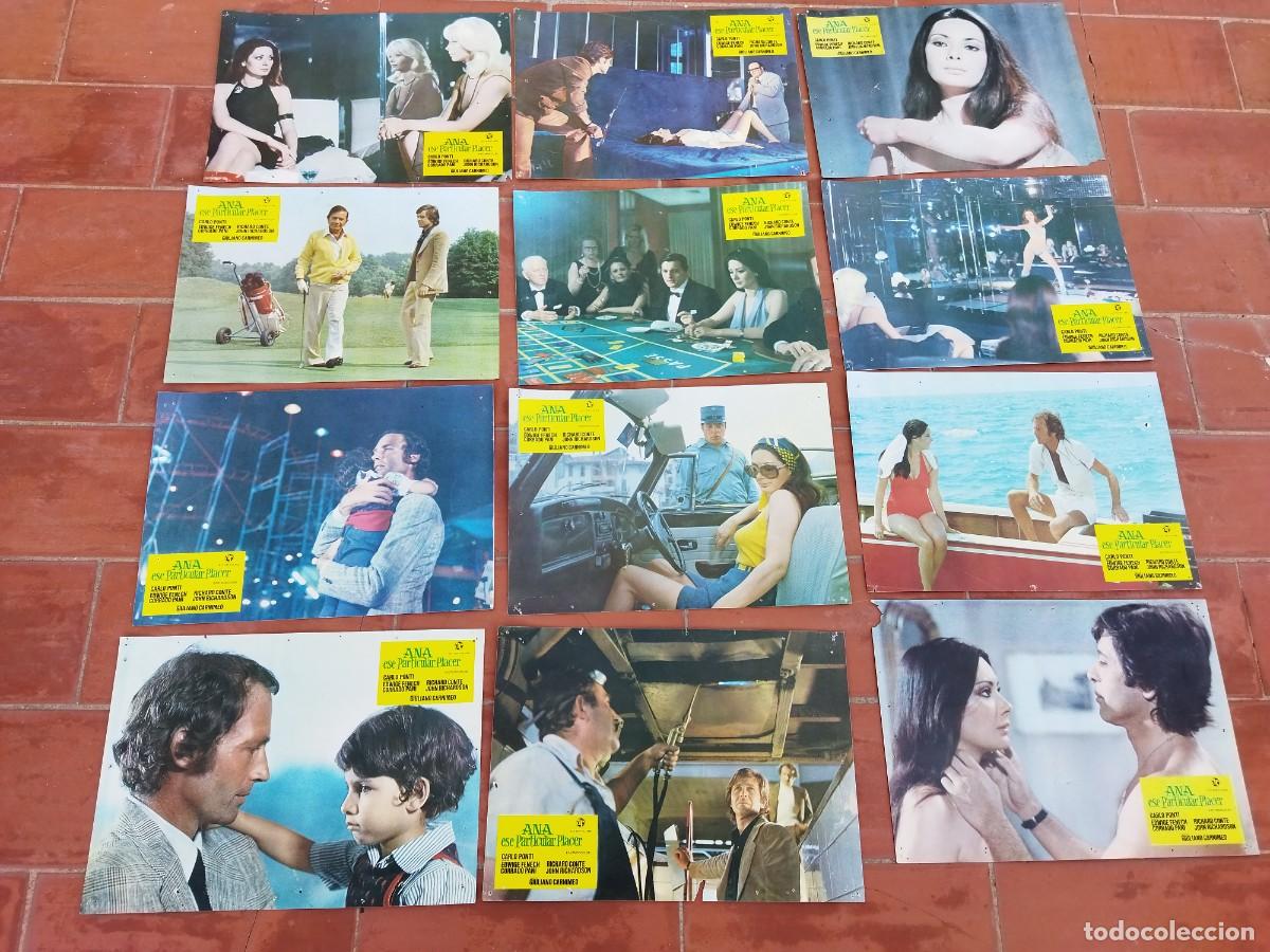 Cinema: fotocromos 12 de cine movie set completo ver fotos ANA ESE PARTICULAR PLACER edwige fenech