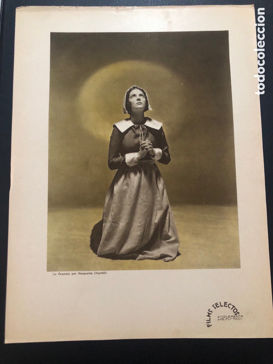 Cine: Lamina films selectos 21 x 29 cm Marguerite churchill
