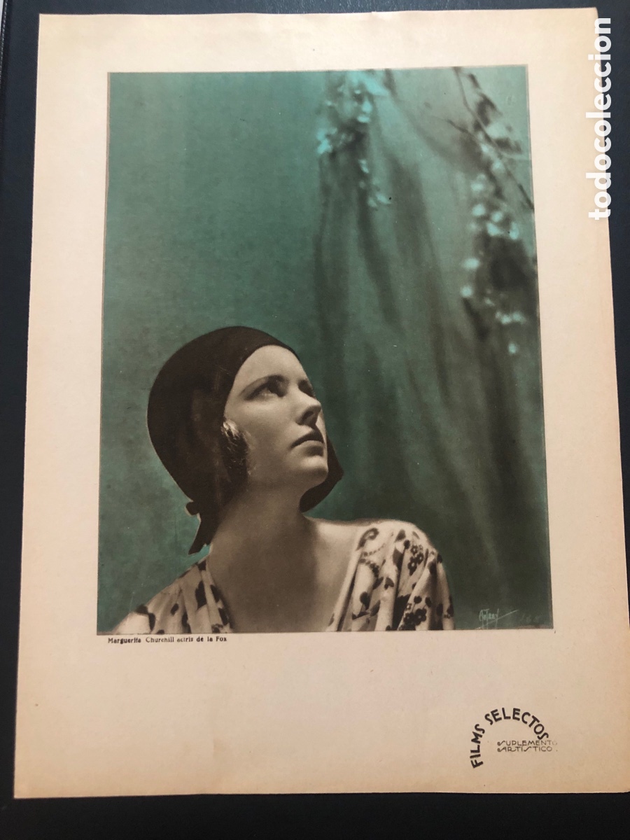 Cine: Lamina films selectos 21 x 29 cm marguerite churchill
