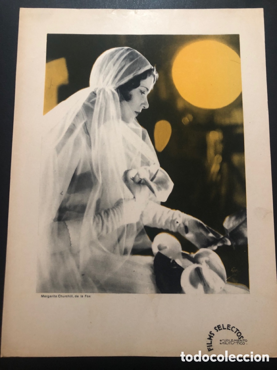 Cine: Lamina films selectos 21 x 29 cm marguerite churchill