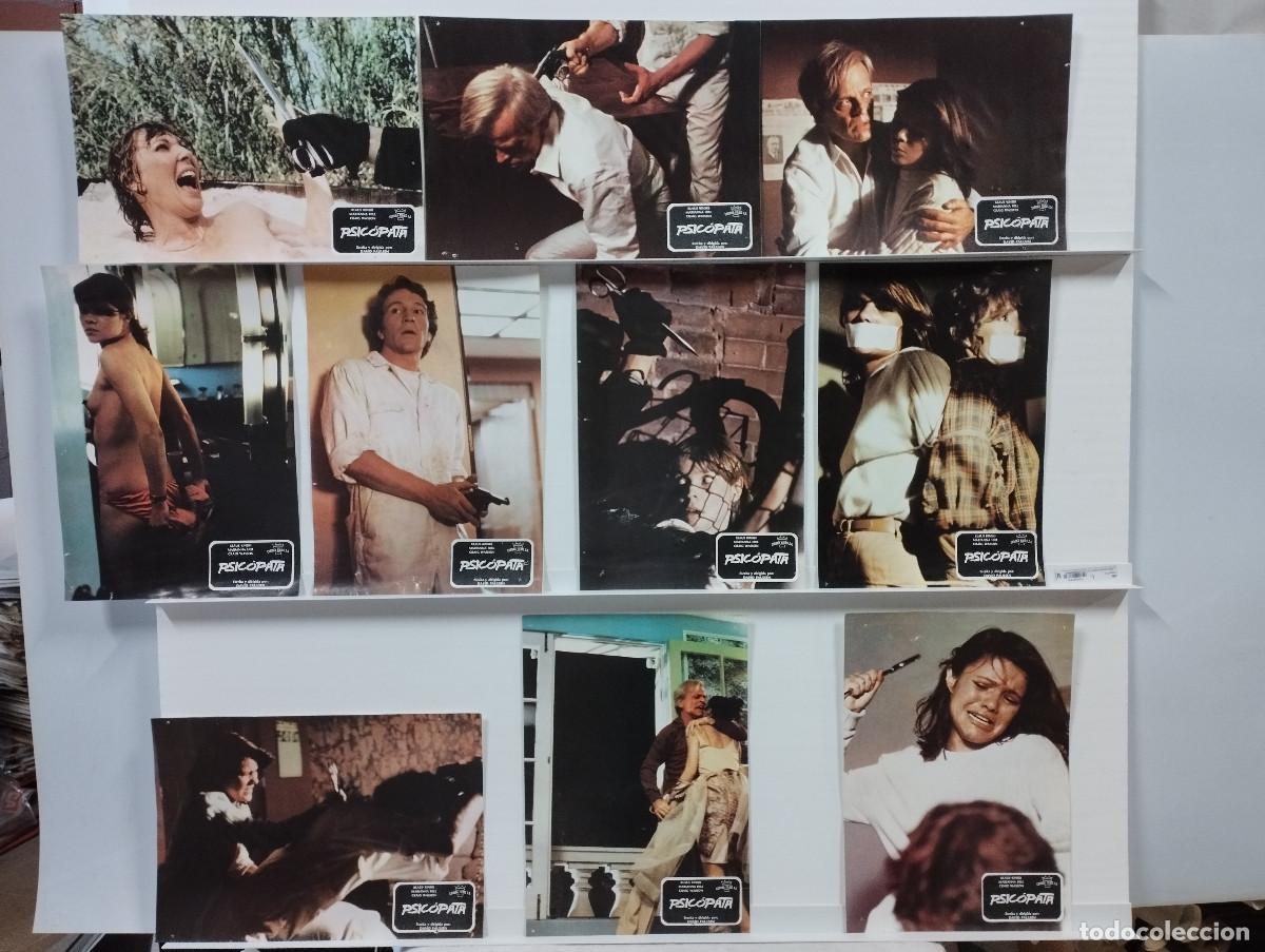 Cinema: PSIC&Oacute;PATA. KLAUS KINSKI, MARIANNA HILL. GORE 10 FOTOCROMOS ORIGINALES