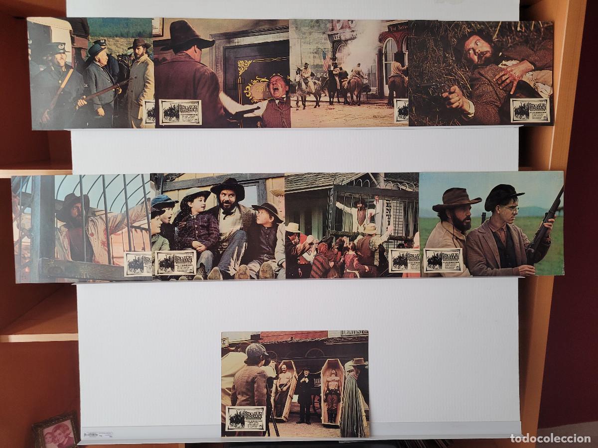 Cine: Sin ley ni esperanza. Cliff Robertson, Robert Duvall 9 FOTOCROMOS ORIGINALES