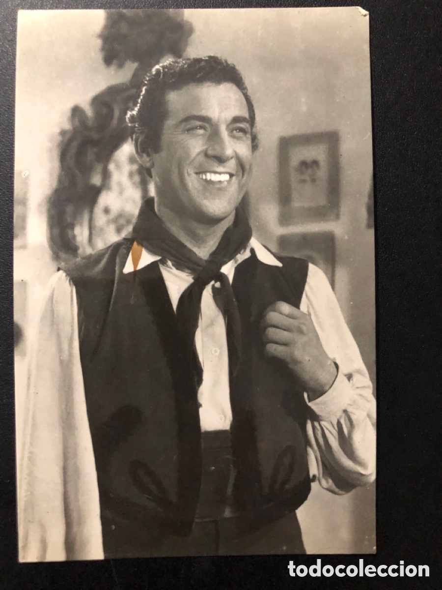 Cine: Antigua tarjeta postal de luis mariano