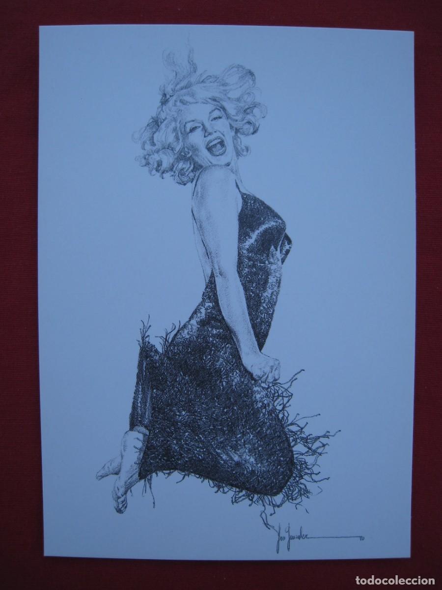 Cine: POSTAL - N&ordm; 27 - MARILYN MONROE - PEPE GONZALEZ - NORMA EDITORIAL.