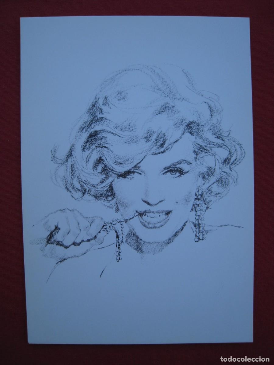 Cine: POSTAL - N&ordm; 15 - MARILYN MONROE - PEPE GONZALEZ - NORMA EDITORIAL.
