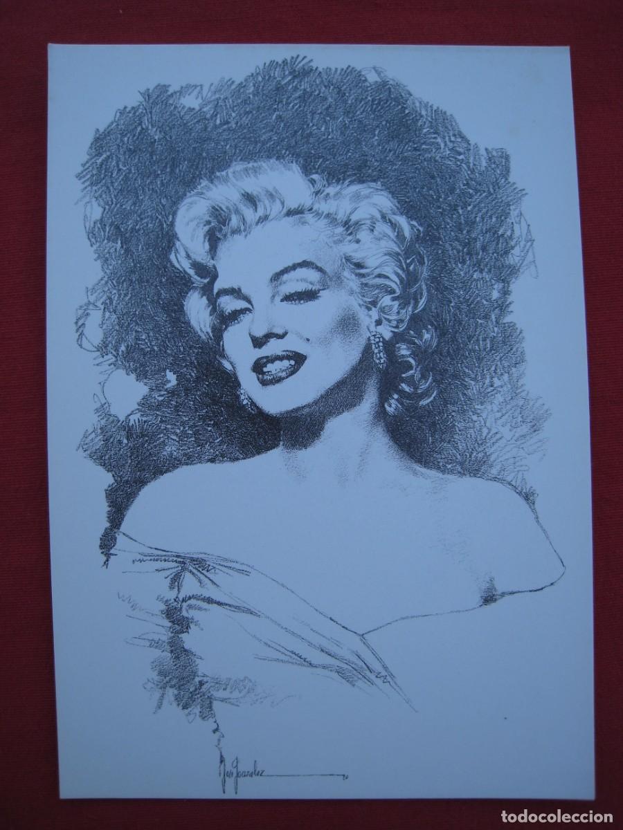 Cine: POSTAL - N&ordm; 26 - MARILYN MONROE - PEPE GONZALEZ - NORMA EDITORIAL.