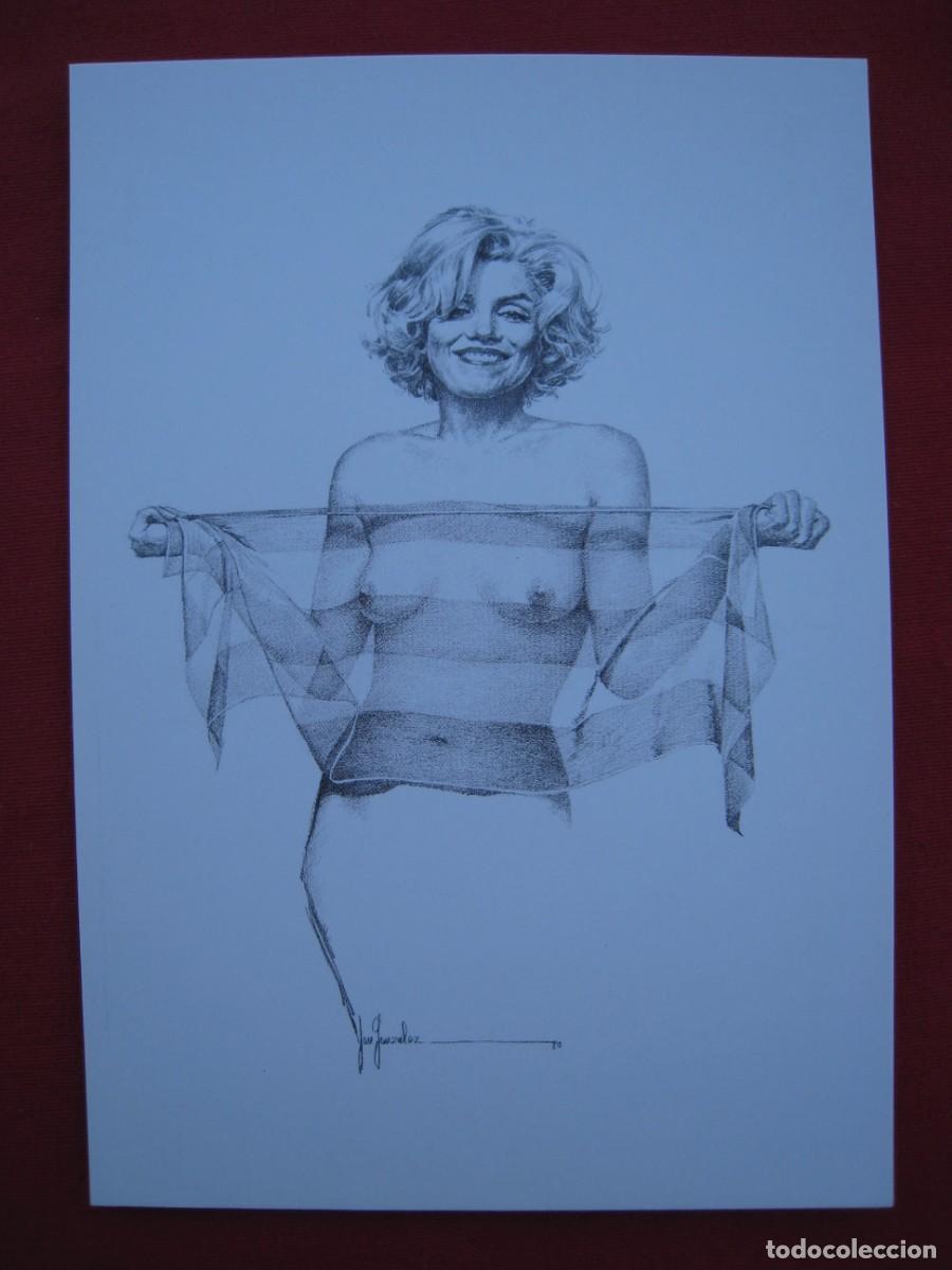 Cine: POSTAL - N&ordm; 25 - MARILYN MONROE - PEPE GONZALEZ - NORMA EDITORIAL.