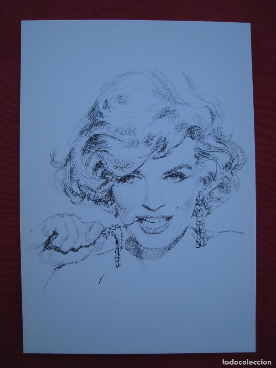 Cine: POSTAL - N&ordm; 15 - MARILYN MONROE - PEPE GONZALEZ - NORMA EDITORIAL.