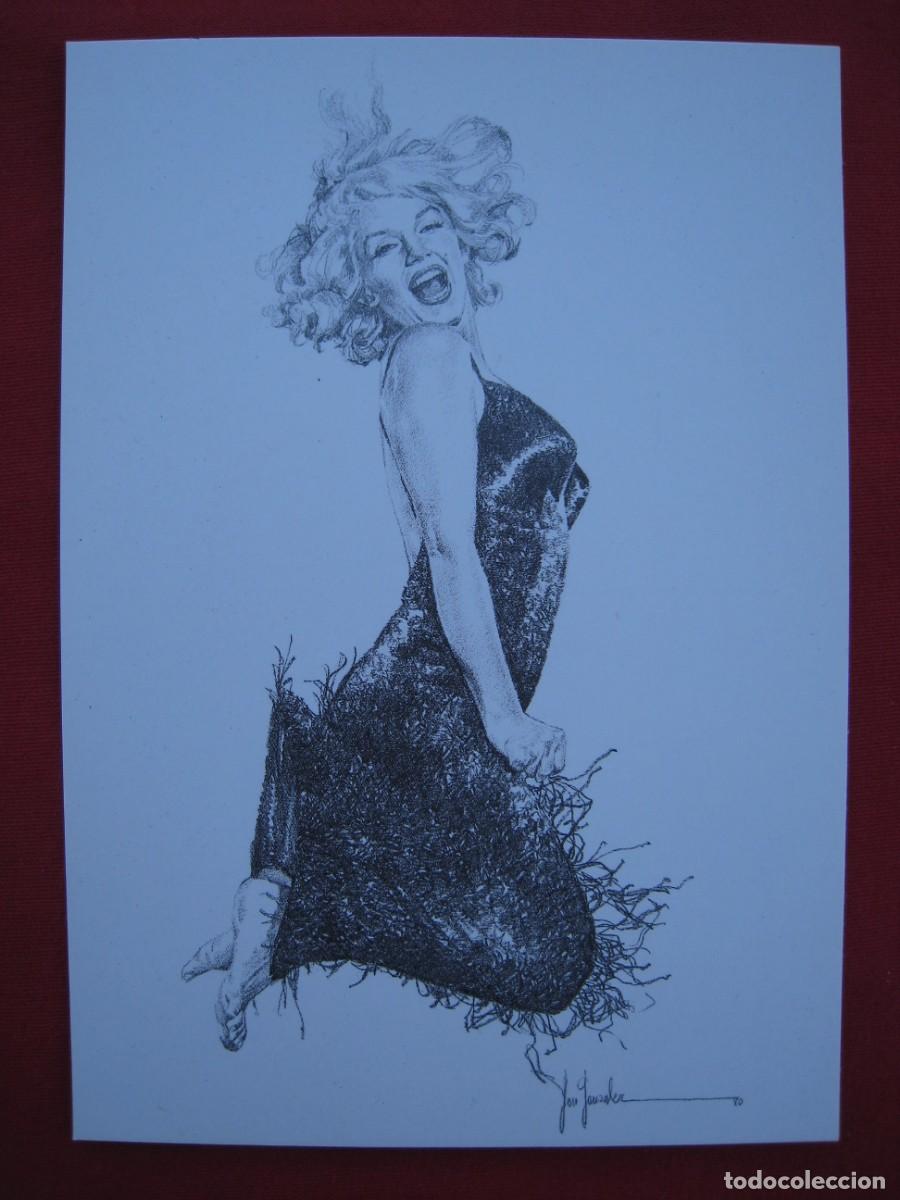 Cine: POSTAL - N&ordm; 27 - MARILYN MONROE - PEPE GONZALEZ - NORMA EDITORIAL.