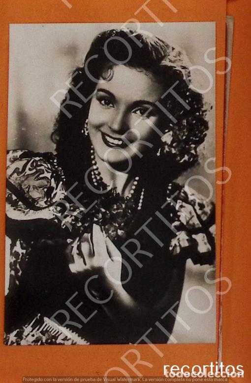 Cine: POSTAL - CARMEN SEVILLA - PROTAGONISTA DE LA PEL&Iacute;CULA: SUE&Ntilde;O DE ANDALUC&Iacute;A