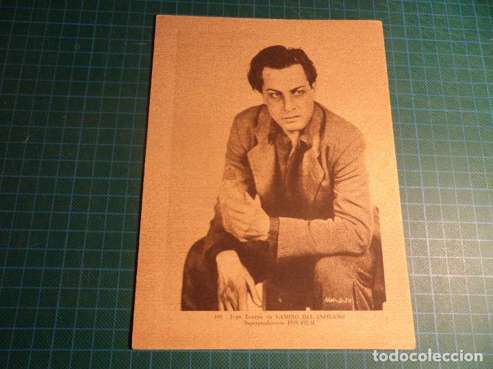 Cinema: Estampas del cinema. N&deg;109. Camino del infierno. Fox-Film. (Cl-1)
