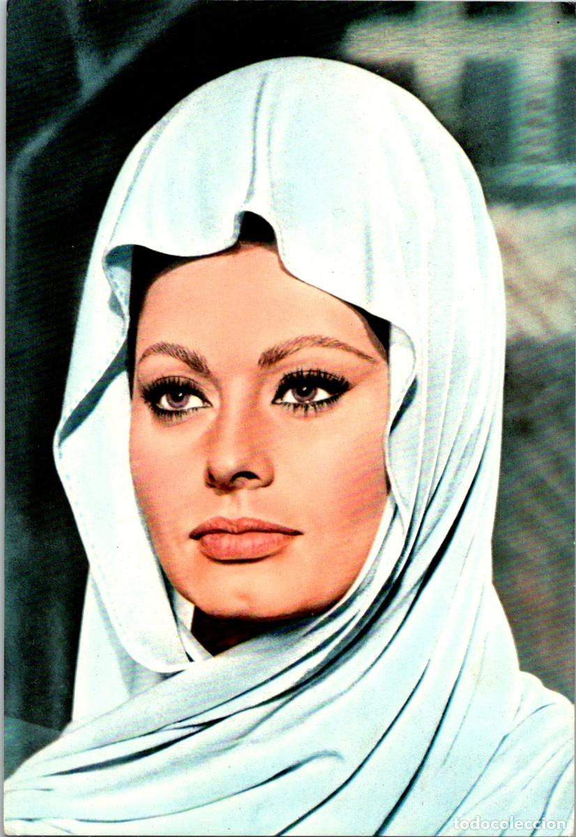 Cinema: Sophia Loren - Postal Oscar Color - n&ordm; 231 - 148x102mm