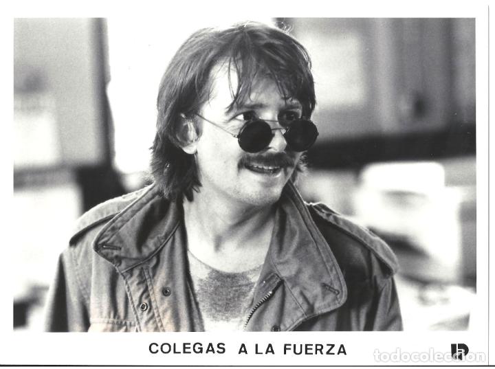 Cin&eacute;ma: F34152 MICHAEL J FOX COLEGAS A LA FUERZA FOTO B/N ORIGINAL ESPA&Ntilde;OLA