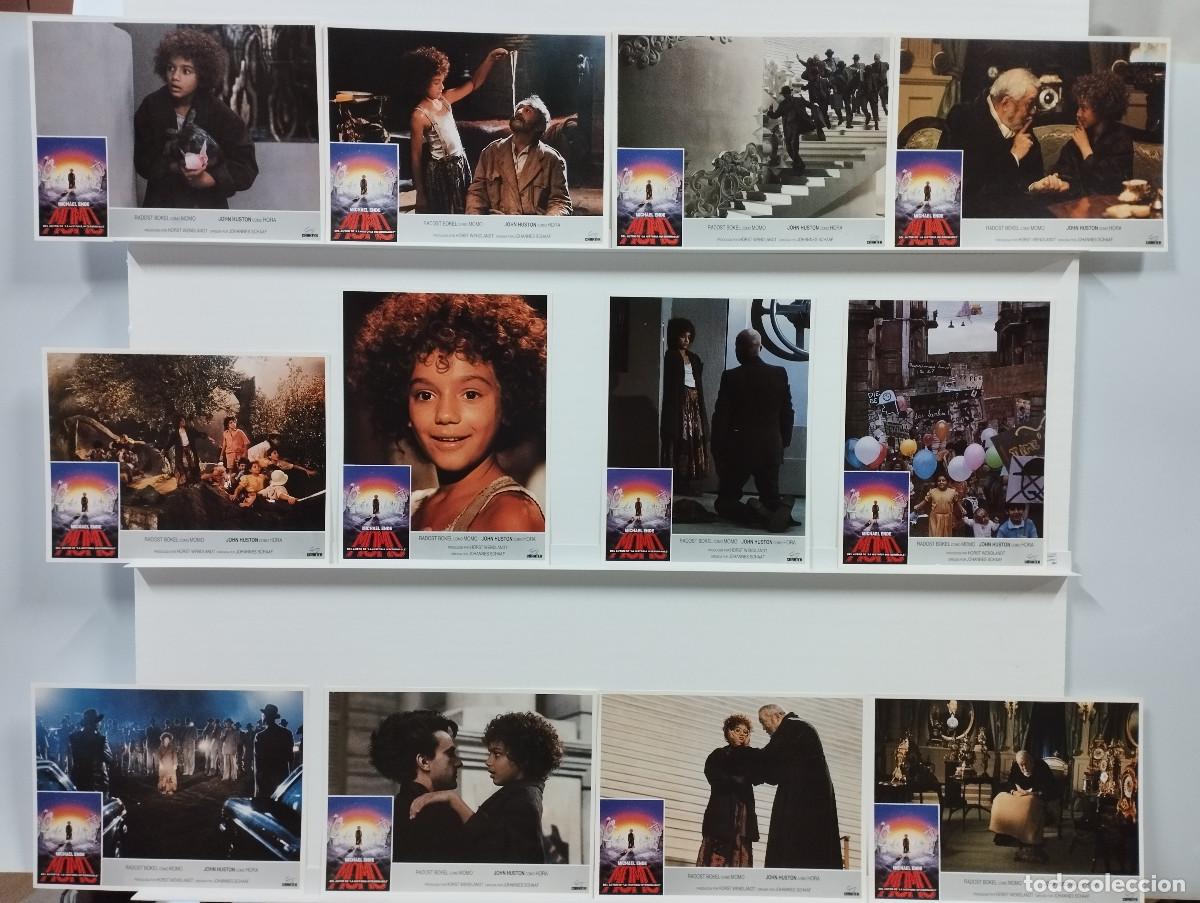 Cin&eacute;ma: MOMO MICHAEL ENDE. RADOST BOKEL, JOHN HUSTON. 12 FOTOCROMOS