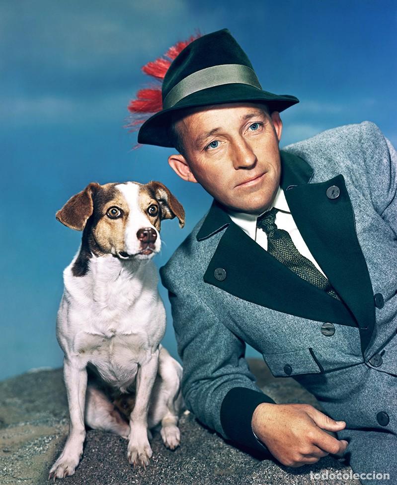 Cine: BING CROSBY FOTO NEGATIVO INMEJORABLE CALIDAD MEDIDAS 20X30 APROXIMADAMENTE