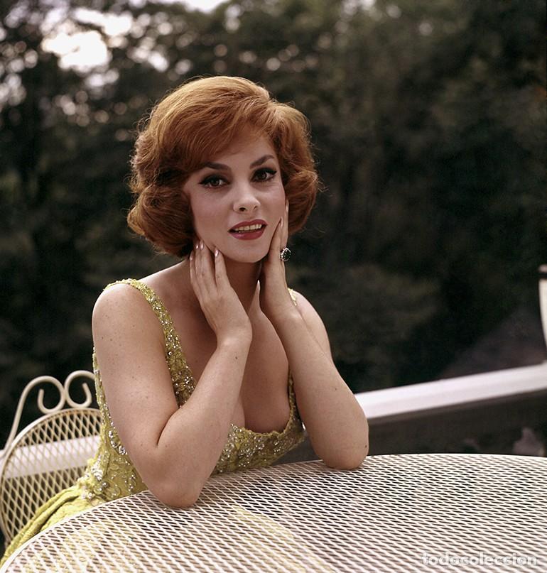 Cine: GINA LOLLOBRIGIDA FOTO DE NEGATIVO INMEJORABLE CALIDAD MEDIDAS 20X30 APROXIMADAMENTE