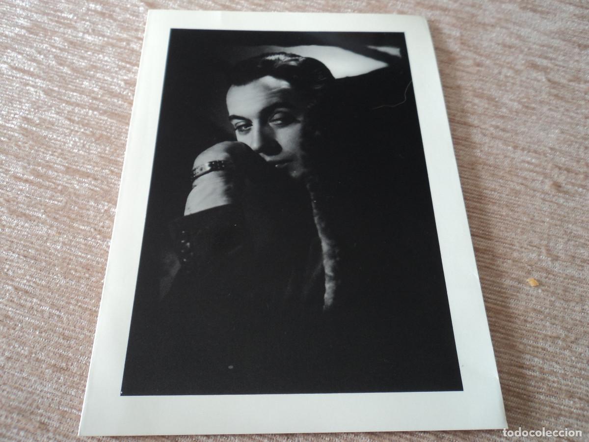 Cine: diptico, Charles Boyer 1937 photo by Ted Allan, 18 x 13 cm, circulada