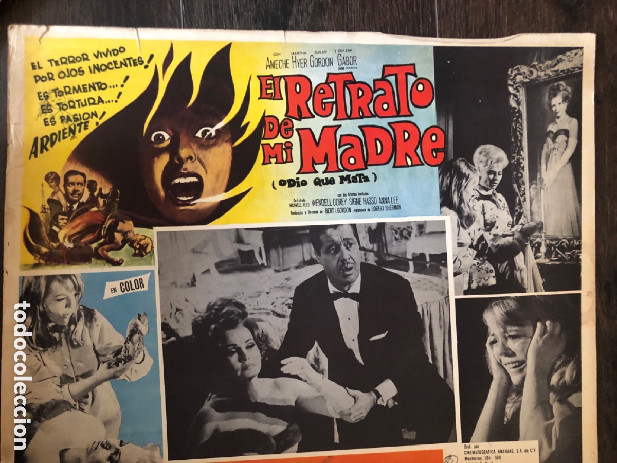 Cine: Fotocromo mexicano la mu&ntilde;eca de trapo don ameche zsa zsa gabor