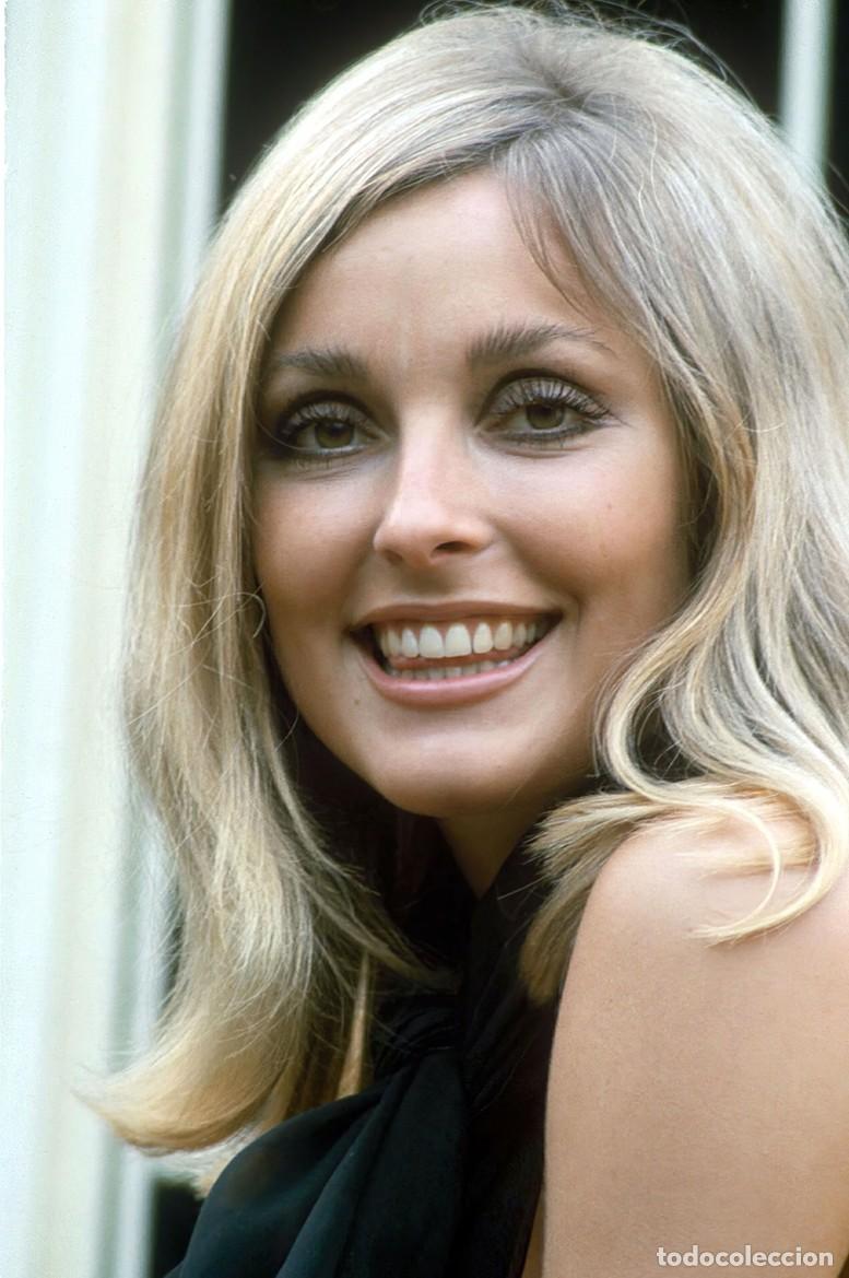Cine: SHARON TATE FOTO DE NEGATIVO DE LA ACTRIZ EX MUJER DEL DIRECTOR ROMAN POLANSKI ASESINADA EN 1969