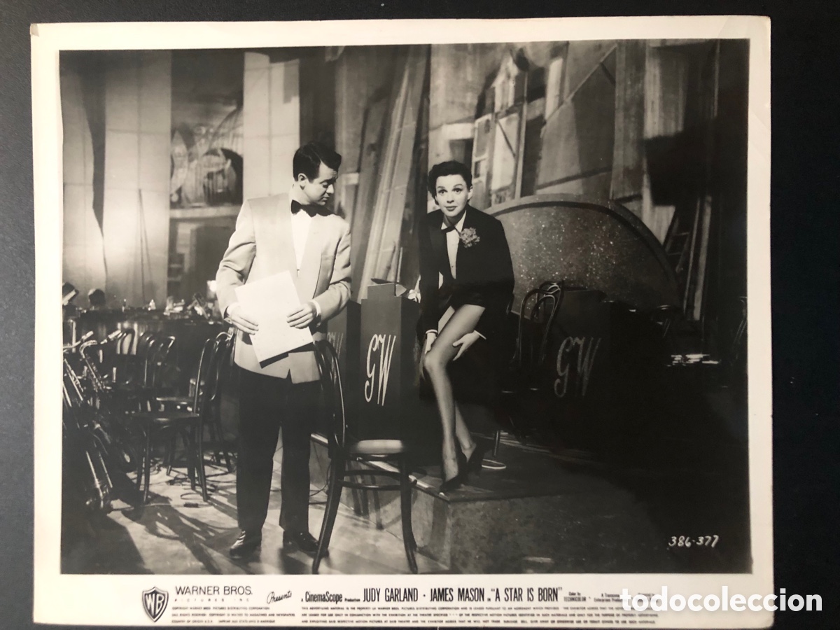 Cine: Foto original warner Bros de judy Garland a star is born a nacido una Estrella