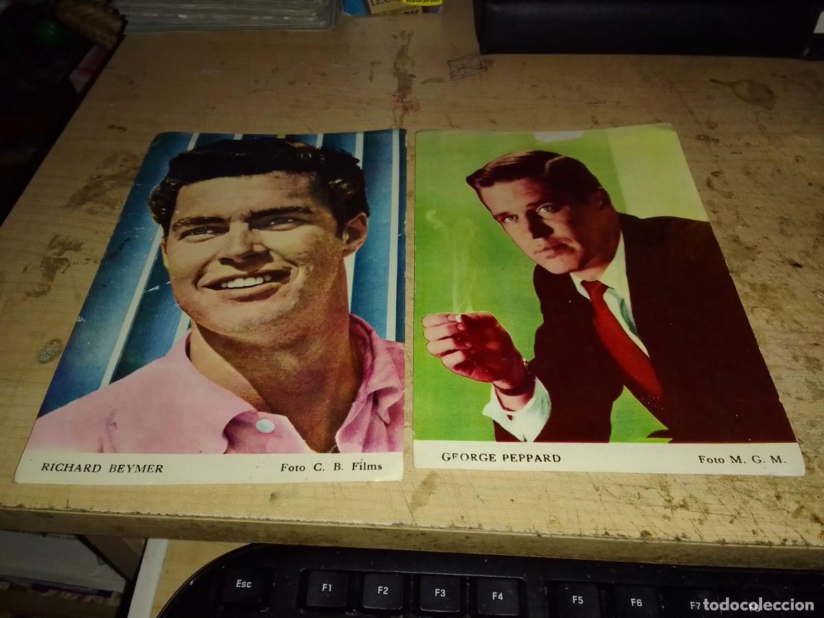 Cin&eacute;ma: 2 FOTOS DE GEORGE PEPPARD Y RICHARD BEYMER WEST SIDE STORY