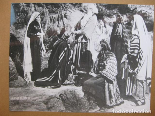 Cine: LOS DIEZ MANDAMIENTOS - FOTO ORIGINAL B/N - The ten commandments CECIL B DEMILLE charlton heston