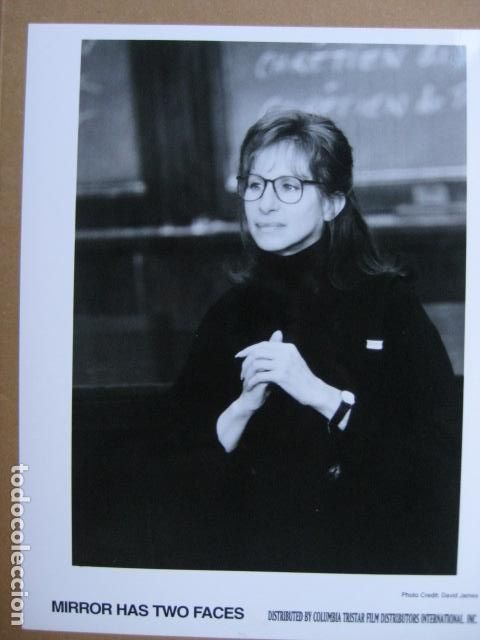 Cine: Barbra Streisand - foto original b/n - mirror has two faces