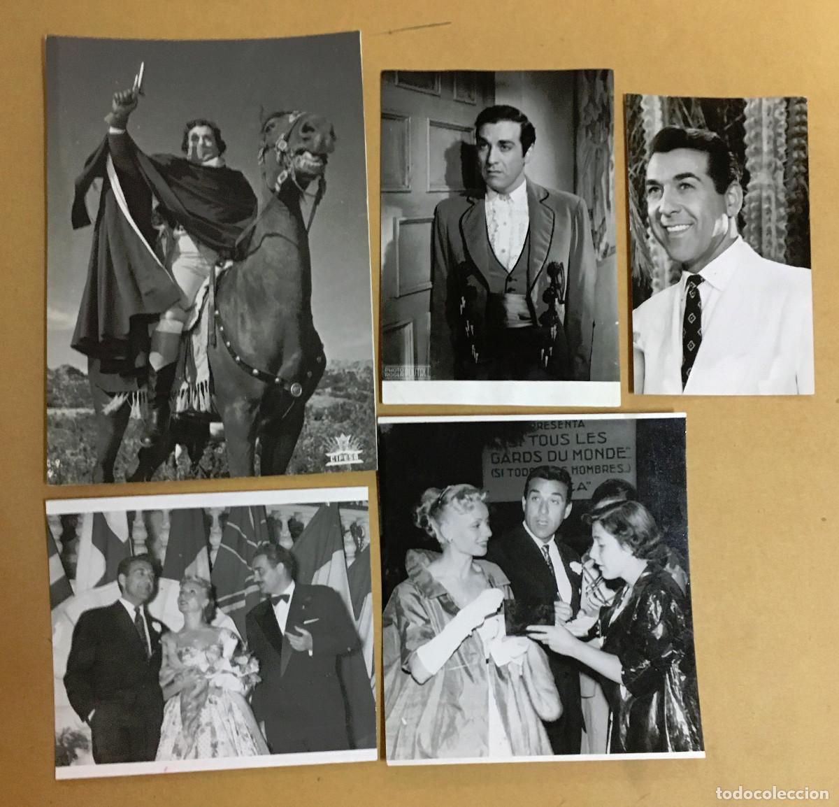 Cine: F35430 LUIS MARIANO 5 FOTOS ORIGINALES B/W ESPA&Ntilde;OLAS