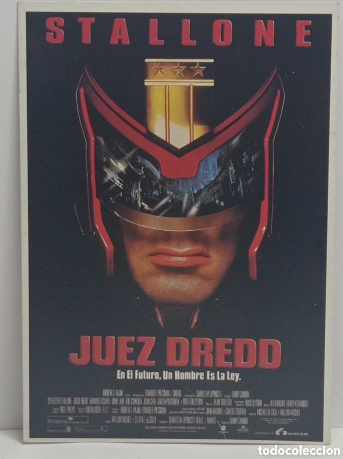 Cine: JUEZ DREDD, STALLONE. LAUREN FILMS