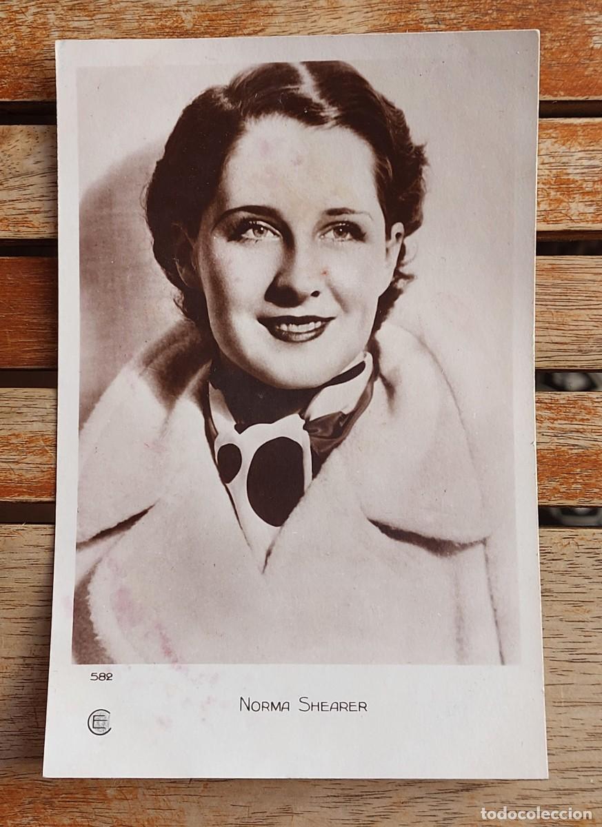 Cinema: POSTAL CINE - NORMA SHEARER - Procedencia: Francia - N&ordm; 582