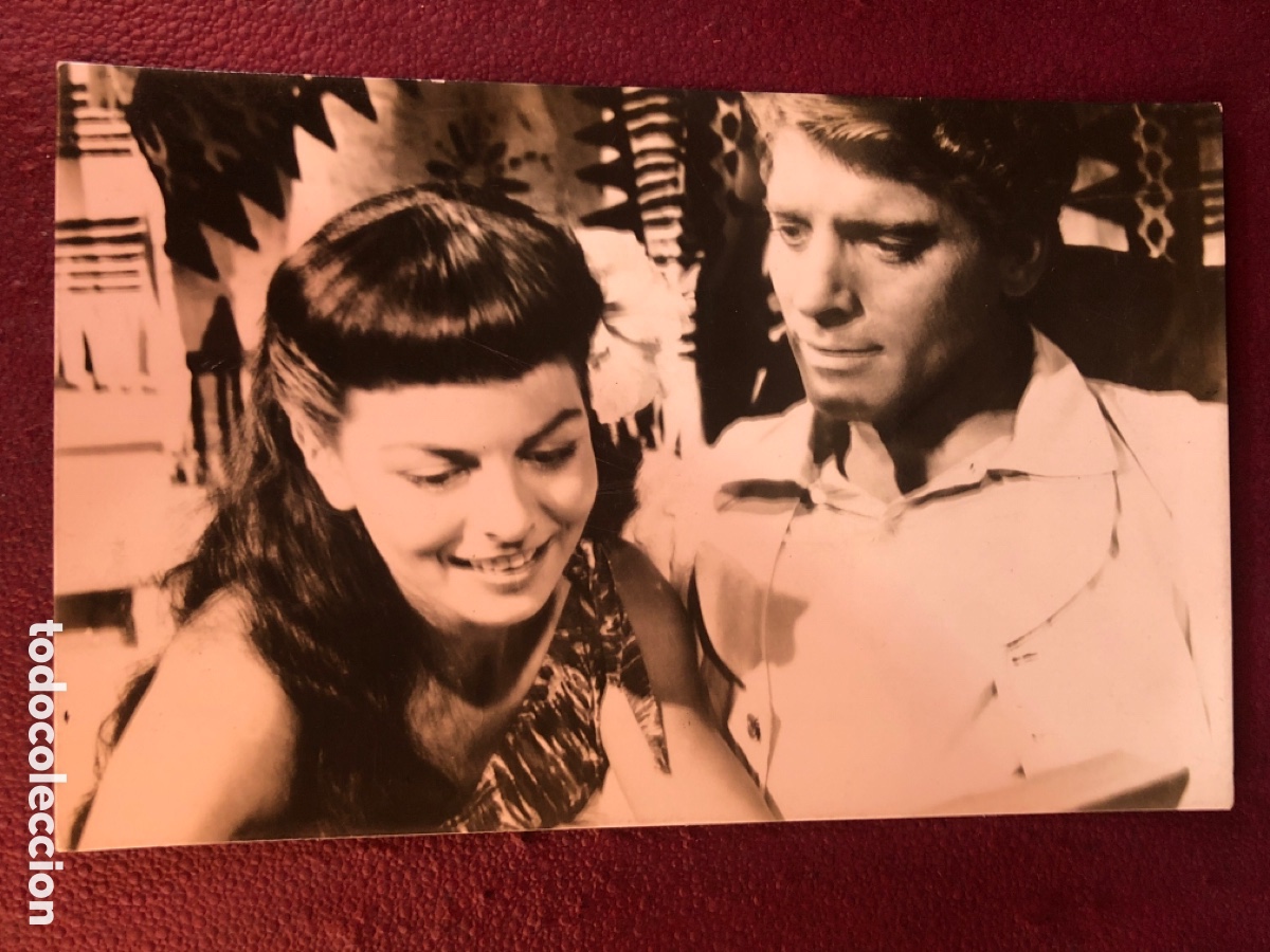 Cine: TARJETA TIPO POSTAL CROMO CINE BURT LANCASTER Y JEAN RICE