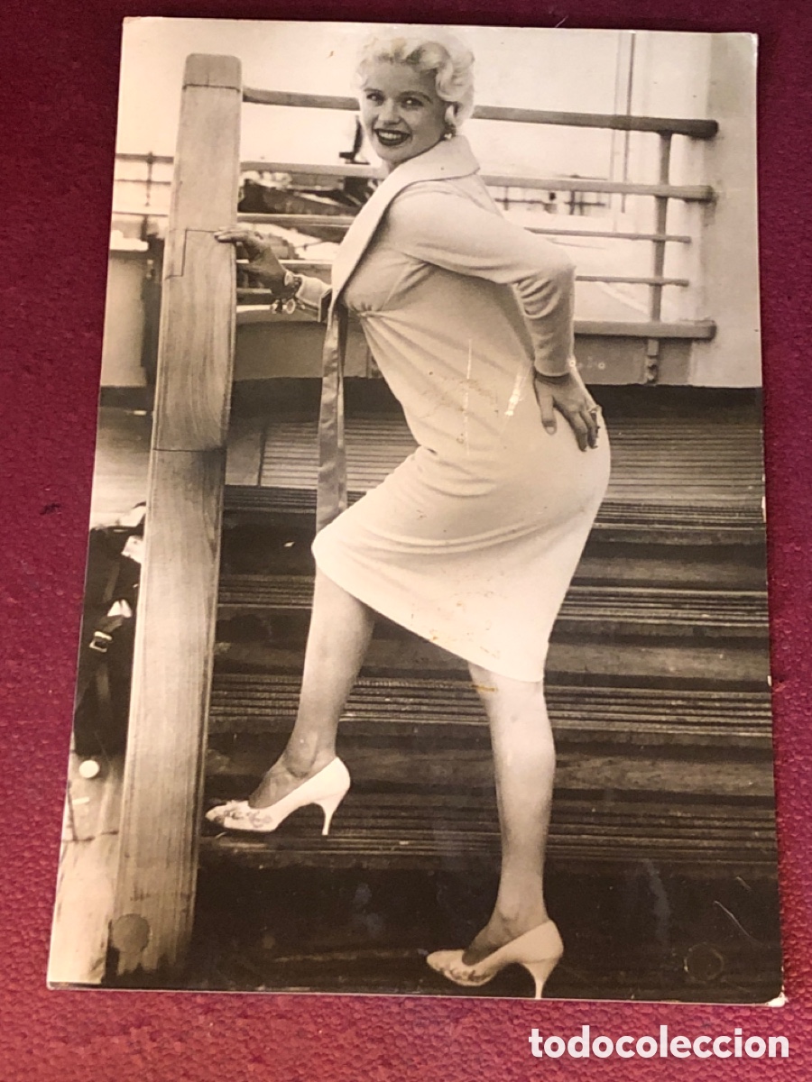 Cine: TARJETA TIPO POSTAL CROMO FOTO JANE MANSFIELD