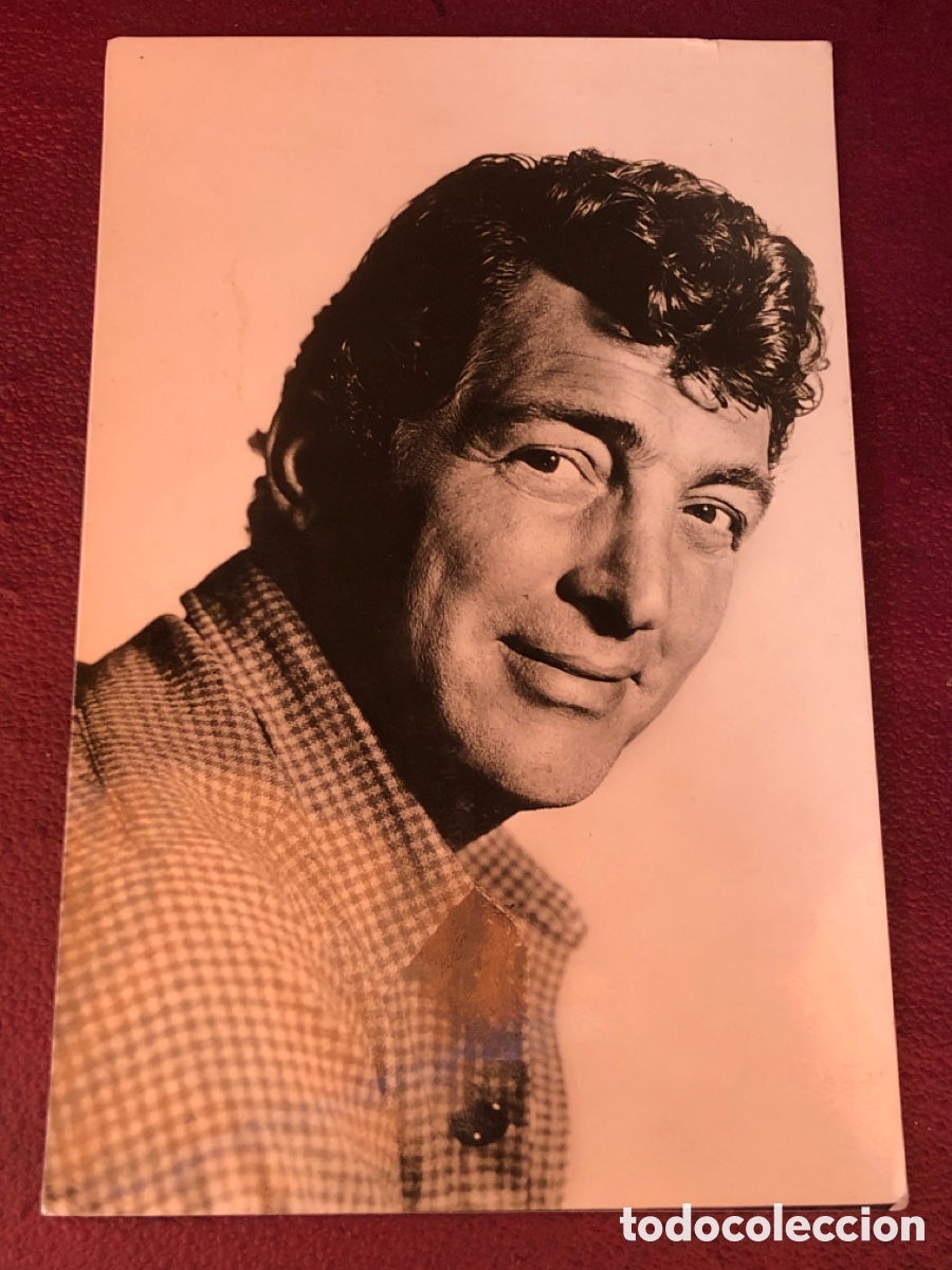 Cine: FOTO TARJETA TIPO POSTAL CROMO CINE DEAN MARTIN