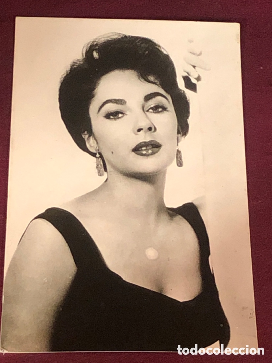 Cine: FOTO TARJETA TIPO POSTAL CROMO CINE ELISABETH TAYLOR 2961