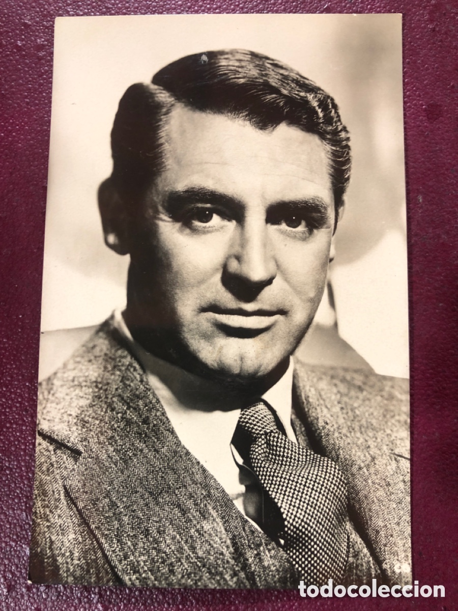 Cine: TARJETA POSTAL FOTO CARY GRANT