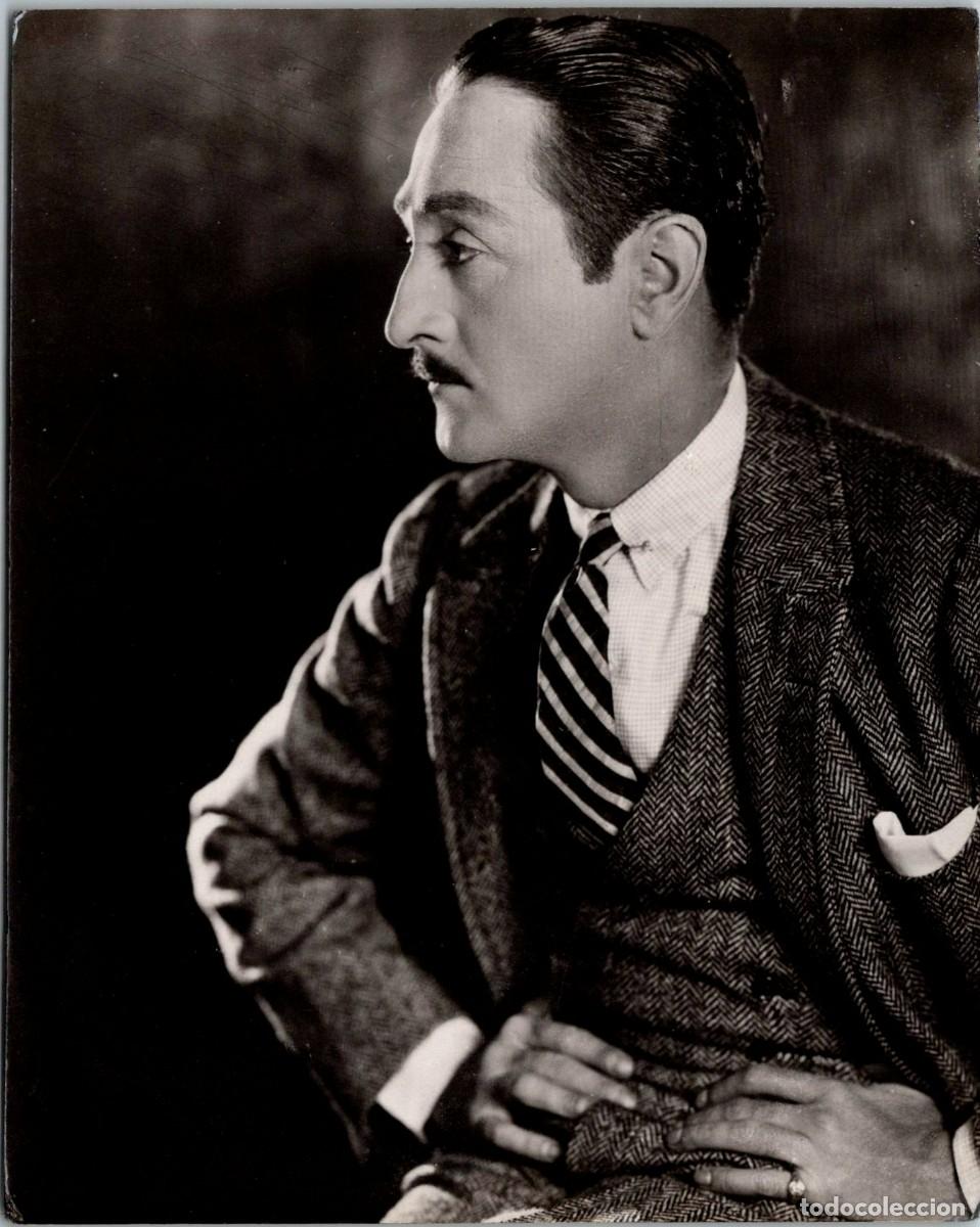 Cine: Adolphw Menjou - Fotograf&iacute;a - 143x113mm