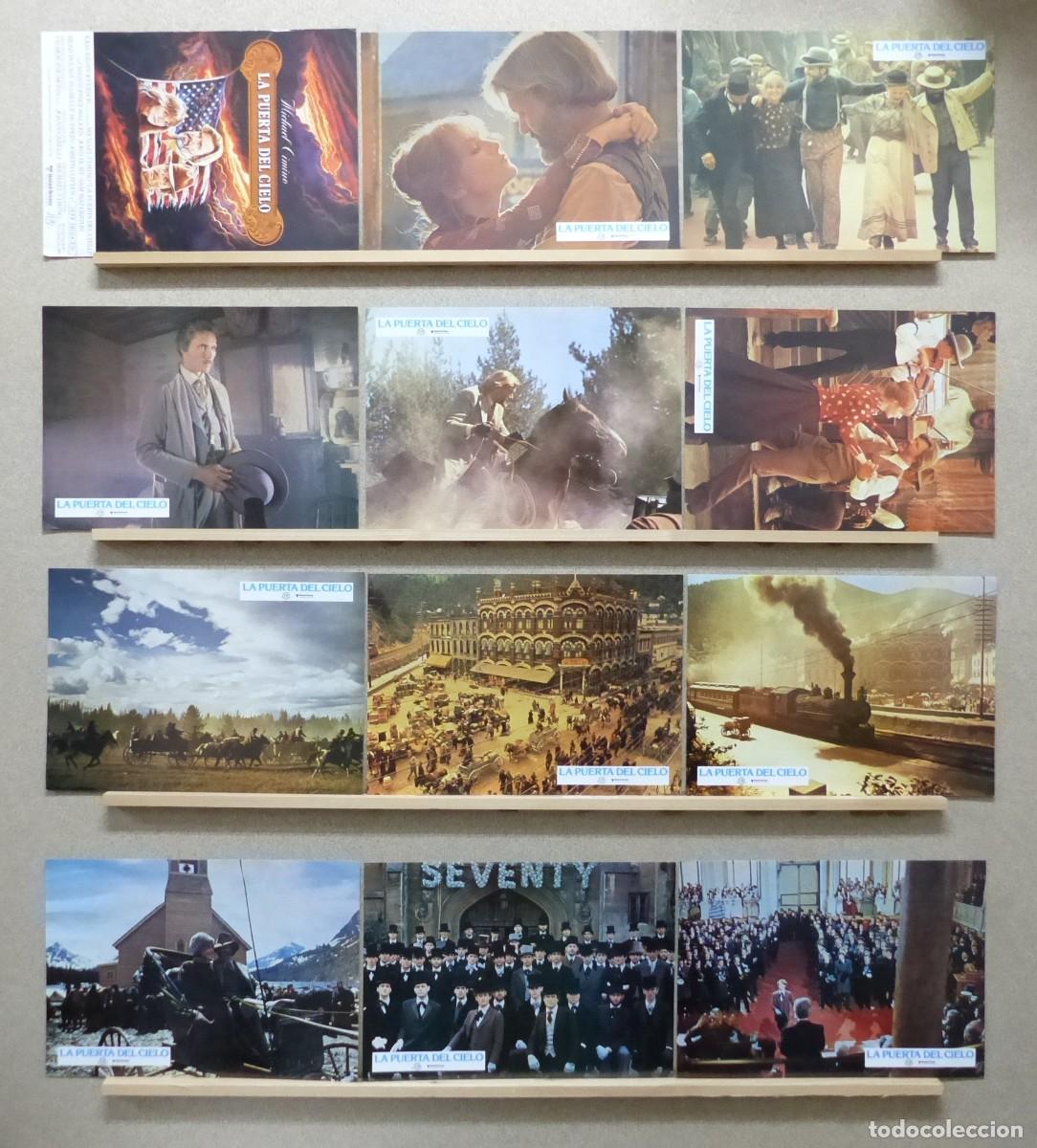 Cinema: LA PUERTA DEL CIELO, KRIS KRISTOFFERSON, CHRISTOPHER WALKEN - SET COMPLETO 12 FOTOCROMOS
