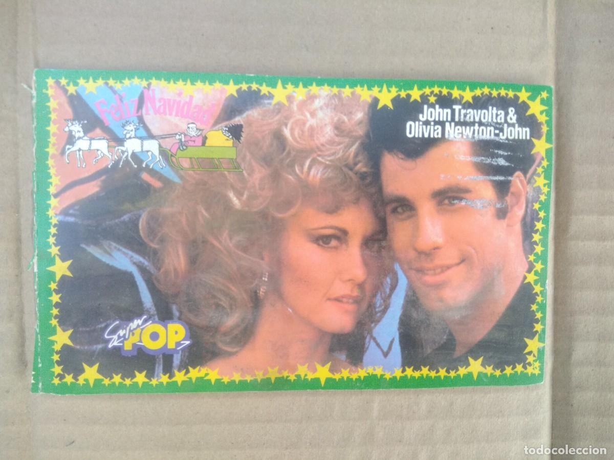Cine: Postal Feliz navidad Super pop- Grease