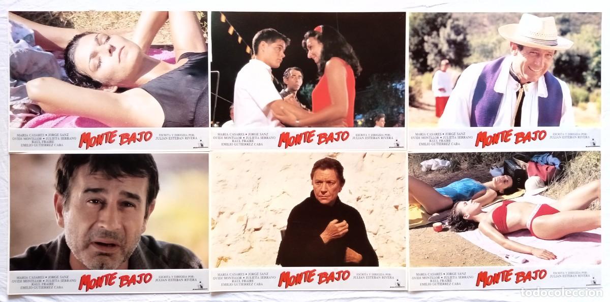 Cine: Monte bajo. 12 Fotocromos (colecci&oacute;n completa) Jorge Sanz, Mar&iacute;a Casares, Ovidi Montllor, J. Serrano