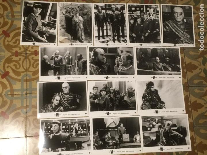 Cine: star trek VI 6 aquel pais desconocido 14 fotos original estreno