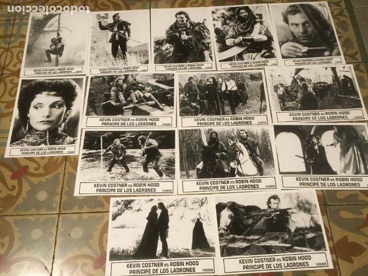 Cine: robin hood principe de los ladrones kevin costner morgan freeman 14 fotos originales estreno