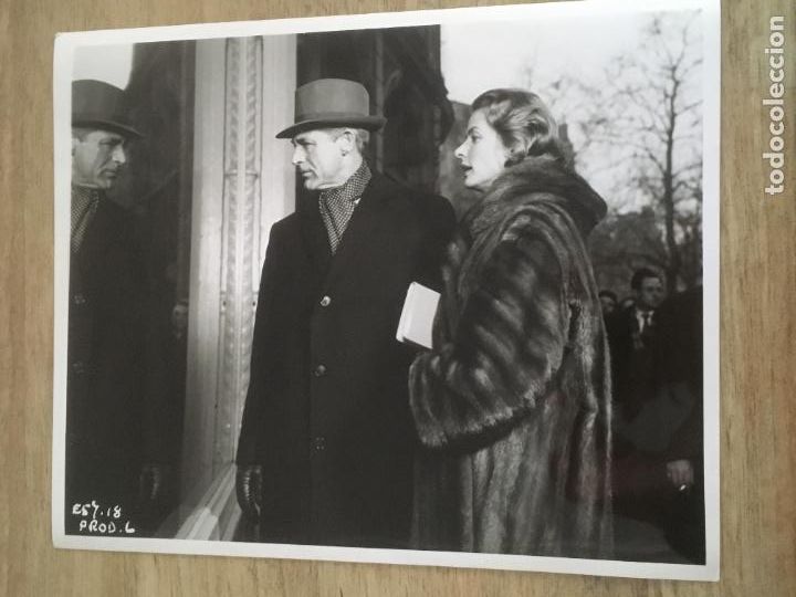 Cine: cary grant inglrid bergman indiscreta foto original antigua