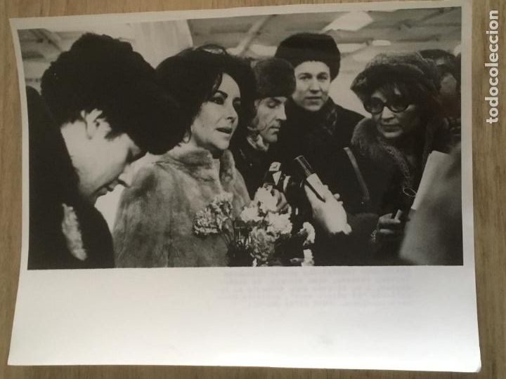 Cine: elizabeth taylor el pajaro azul foto original antigua