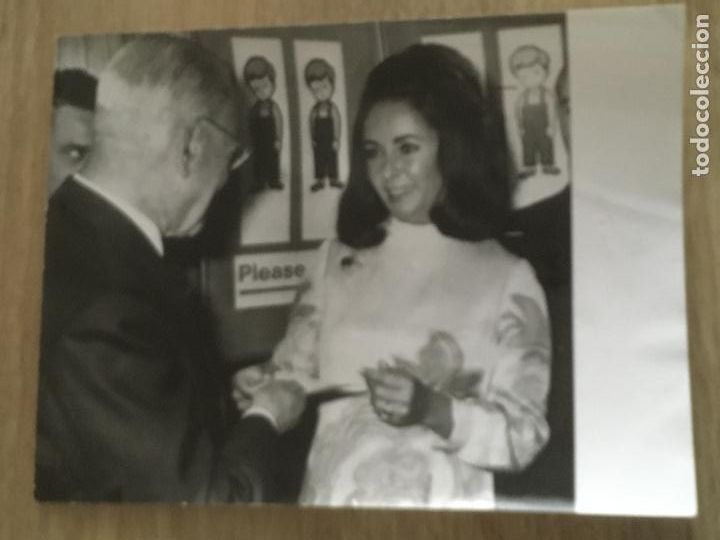 Cine: elizabeth taylor foto original antigua