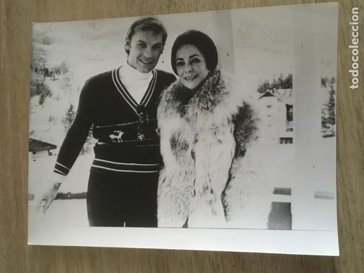 Cine: elizabeth taylor helmut berger miercoles de cenza foto original antigua