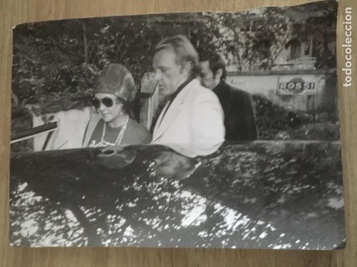 Cine: elizabeth taylor richard burton foto original antigua